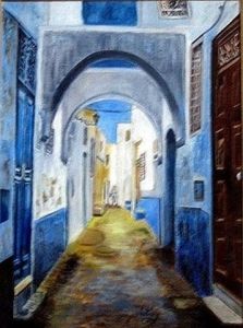Voir le détail de cette oeuvre: Une rue de Tunisie